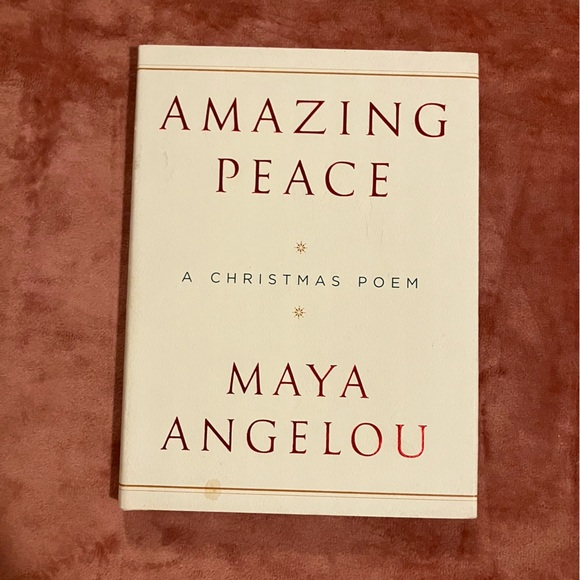 Maya Angelou Holiday Amazing Peace A Christmas Poem By Maya